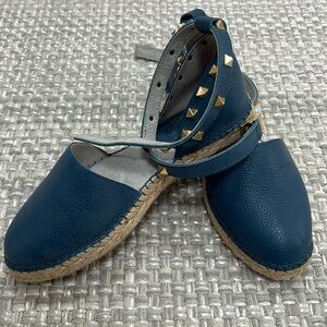 Spanish leather wedges size 7